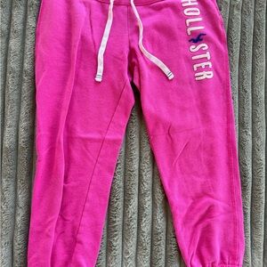 Hollister Bright Pink Sweatpants